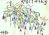 Adenophora takedae Makino var. howozana (Takeda) Sugimoto ホウオウシャジン